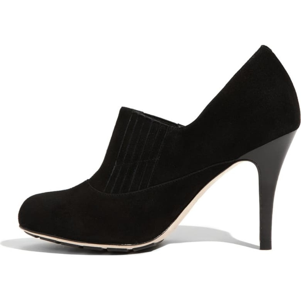 ❤️SOLD❤️COLE HAAN Air Talia SUEDE Black BOOTIE S 8 - Picture 2 of 8